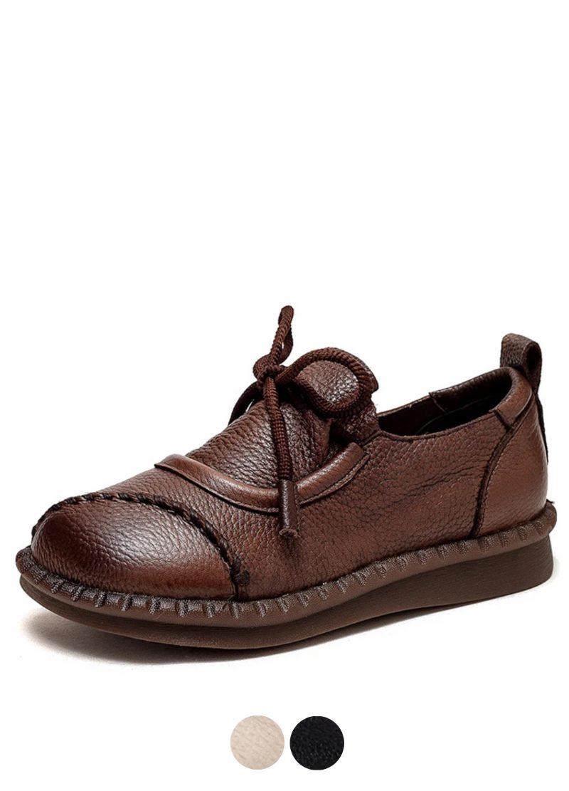 Idalia Dame Læder Loafers Sko