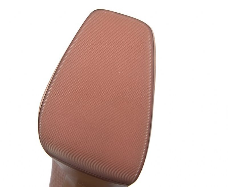 Idaly Damehæle Pumps - Abrikos
