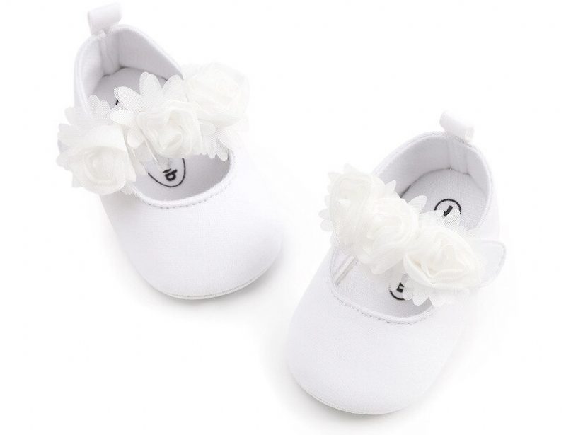 Ildemar Baby Piges Flade Sko - Hvid