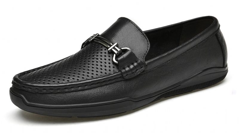 Ildreth Loafers Luksussko Til Mænd - Sort
