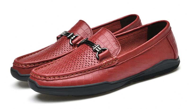 Ildreth Loafers Luksussko Til Mænd - Sort
