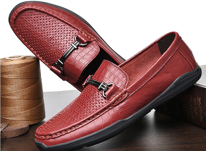 Ildreth Loafers Luksussko Til Mænd - Sort