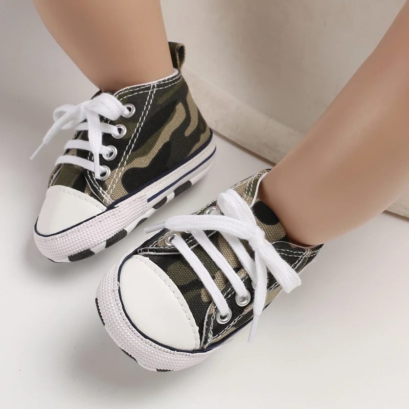Iqbal Baby Drenge Klassiske Sneaker - Multifarvet