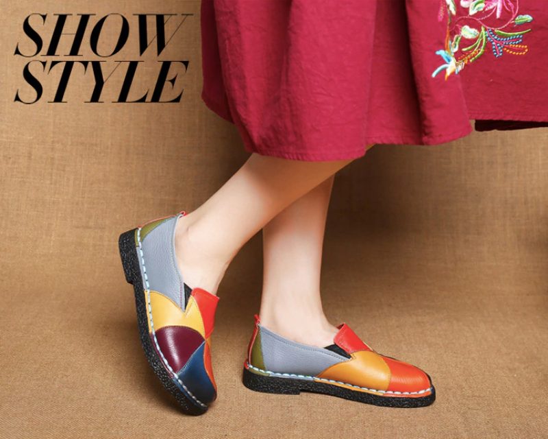 Iris Dame Loafers Sko - Grøn