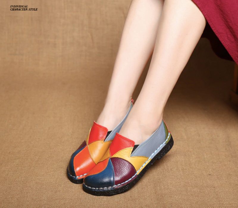 Iris Dame Loafers Sko - Grøn