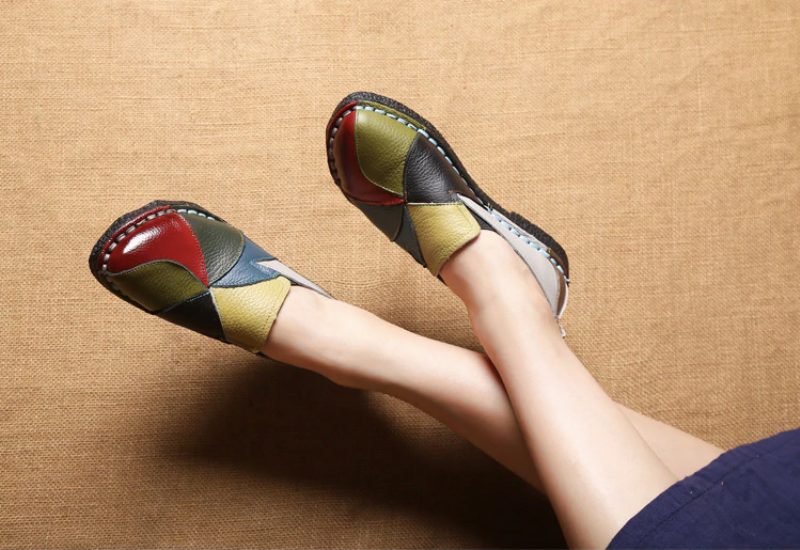 Iris Dame Loafers Sko - Grøn