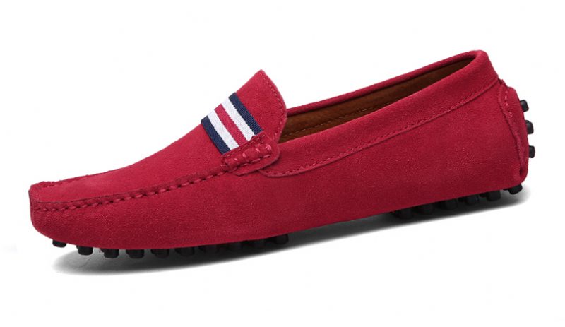 Irving Loafers Dress Sko Til Mænd - Rød
