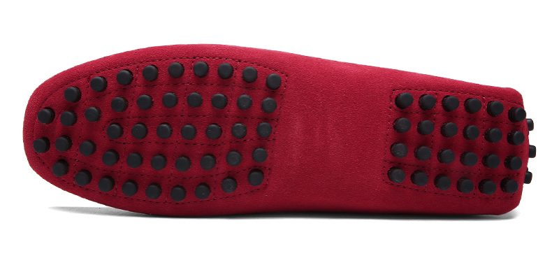 Irving Loafers Dress Sko Til Mænd - Rød