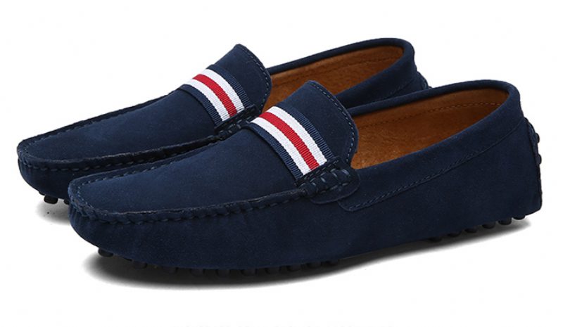 Irving Loafers Dress Sko Til Mænd - Rød