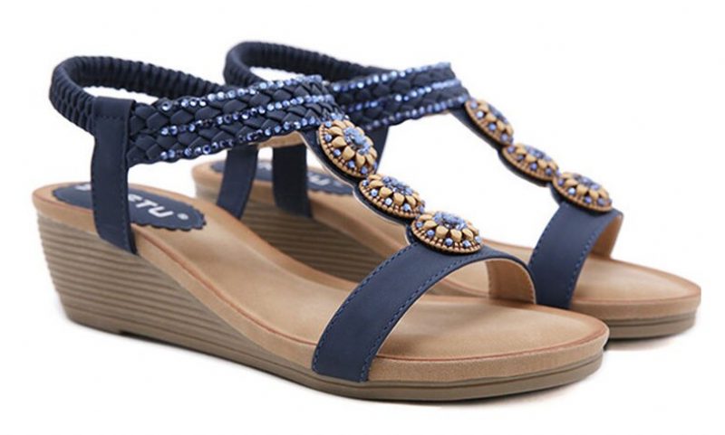 Isabel Fashion Sandal Til Kvinder Med Åben Tå - Beige