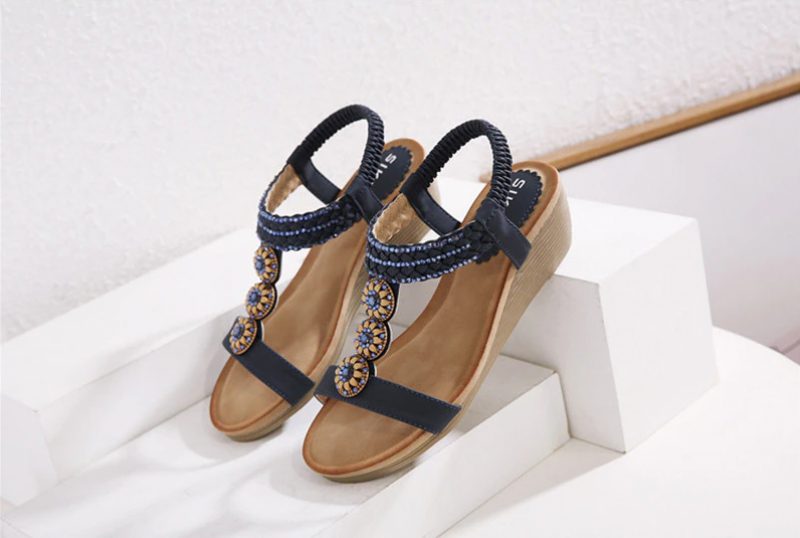 Isabel Fashion Sandal Til Kvinder Med Åben Tå - Beige