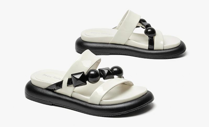 Isis Flad Sandal Til Kvinder - Grønne n