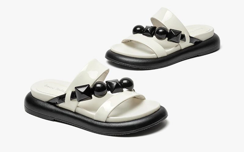 Isis Flad Sandal Til Kvinder - Grønne n