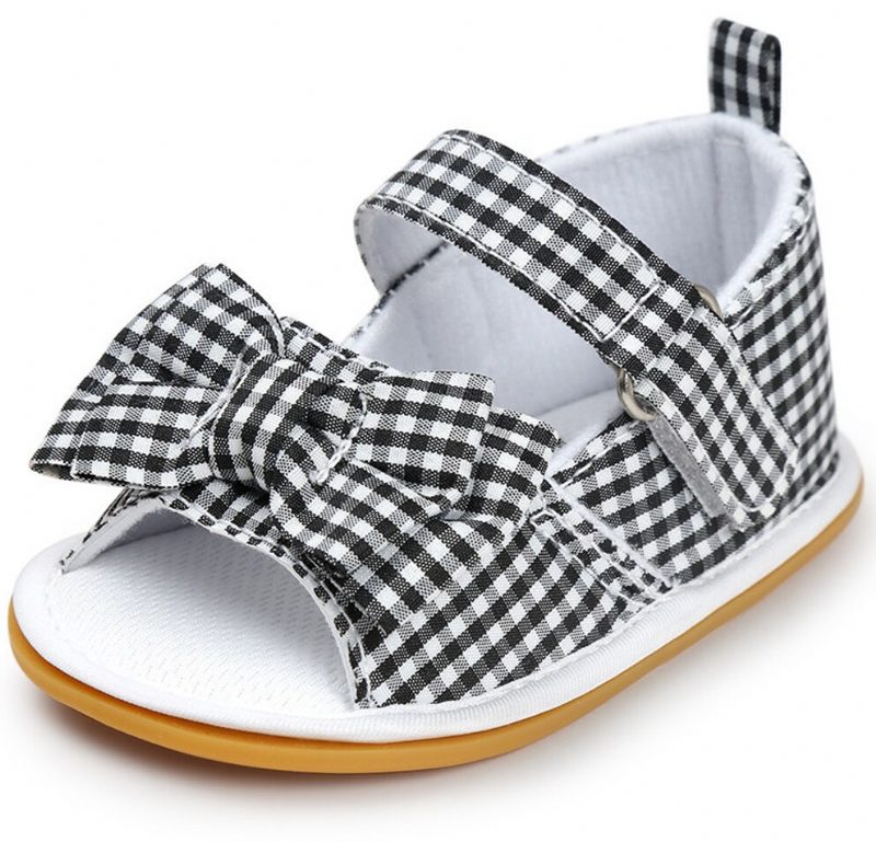 Ives Babypigers Afslappede Sandal - Sort