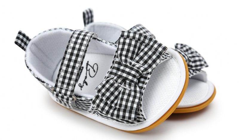 Ives Babypigers Afslappede Sandal - Sort