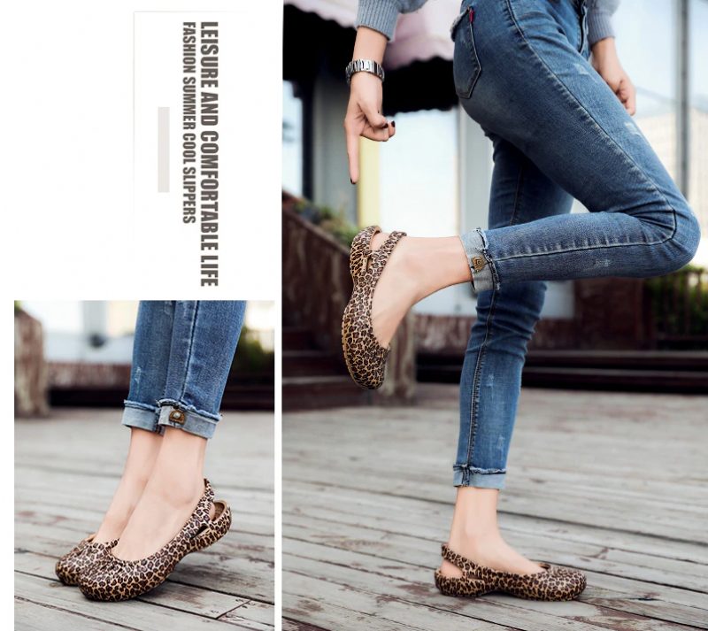 Iza Slip-on Flade Åndbare Sommersko Til Kvinder - Beige