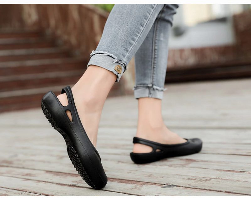 Iza Slip-on Flade Åndbare Sommersko Til Kvinder - Beige