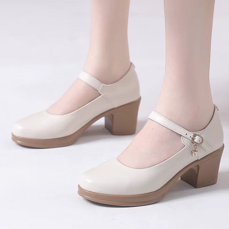 Jacinta Platformspumper Til Kvinder - Beige