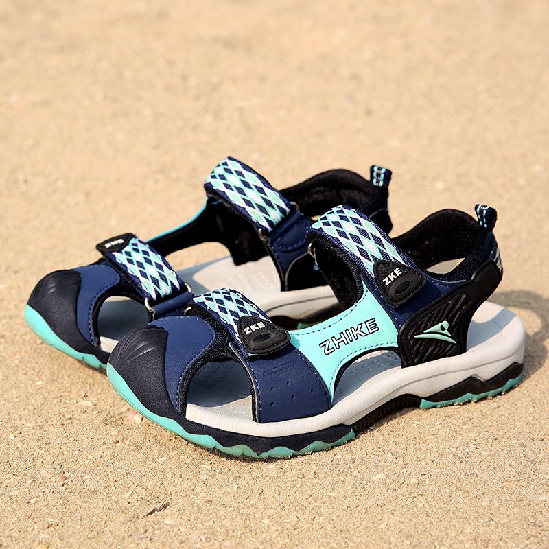 Jaimez Unisex Udendørs Sandaler Til Børn - Marineblå