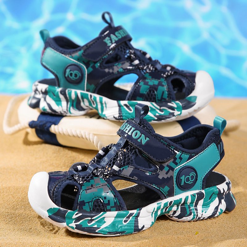Jaimez Unisex Udendørs Sandaler Til Børn - Marineblå