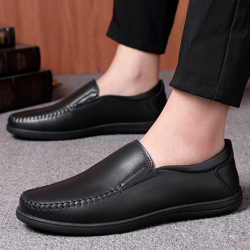 Jake Loafers Dress Sko Til Mænd - Sort