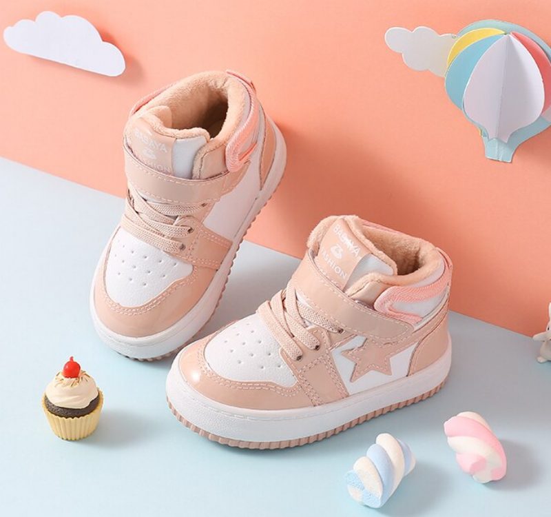 Jany Baby Piger Høj Top Sneaker - Pink