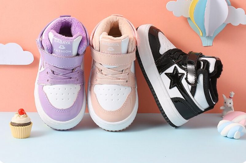 Jany Baby Piger Høj Top Sneaker - Pink