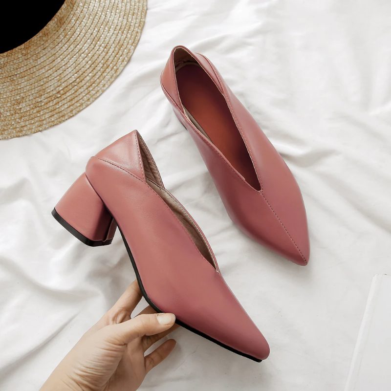 Janza Dame Spring Pumps Sko - Pink