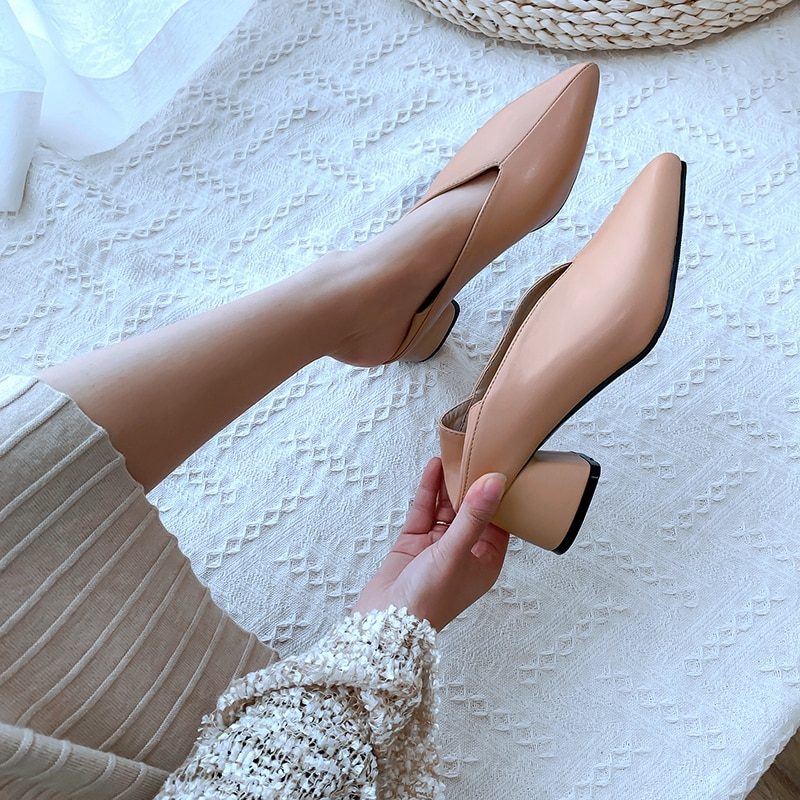 Janza Dame Spring Pumps Sko - Pink