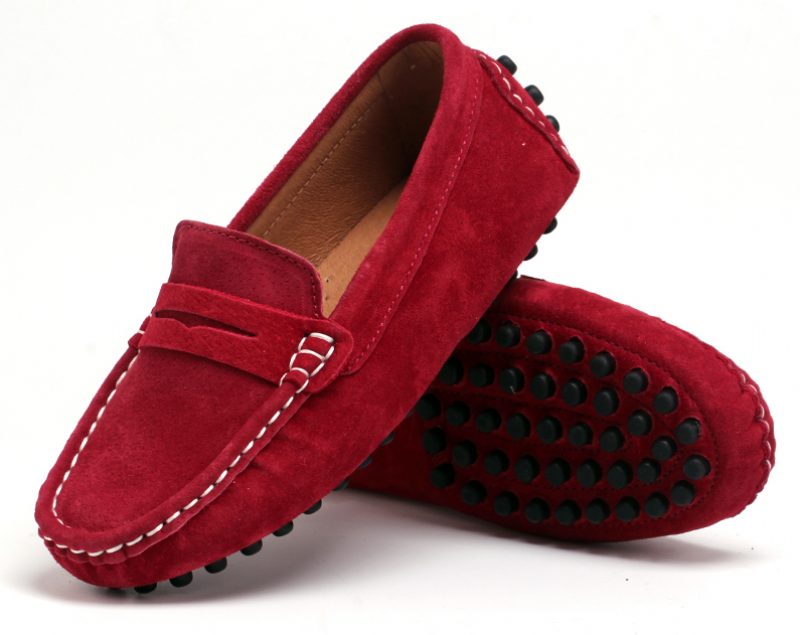 Jared Drenge Loafer Fritidssko - Rød