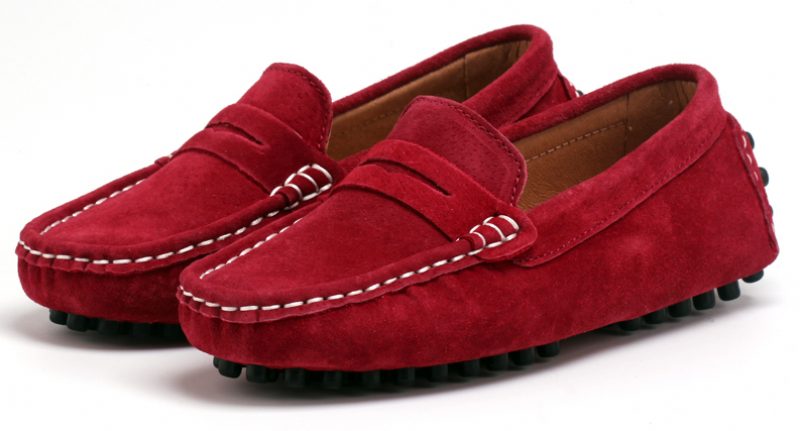 Jared Drenge Loafer Fritidssko - Rød