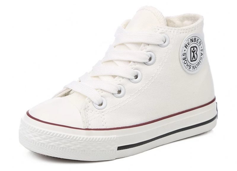 Jass High Top Sneaker Til Drenge - Hvid