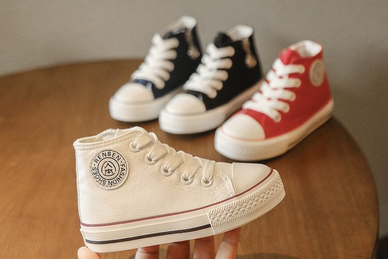 Jass High Top Sneaker Til Drenge - Hvid