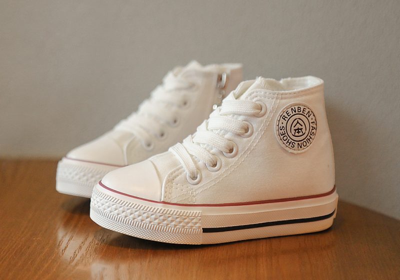 Jass High Top Sneaker Til Drenge - Hvid