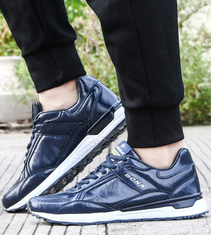 Javi Casual Sneakers Til Mænd - Sort
