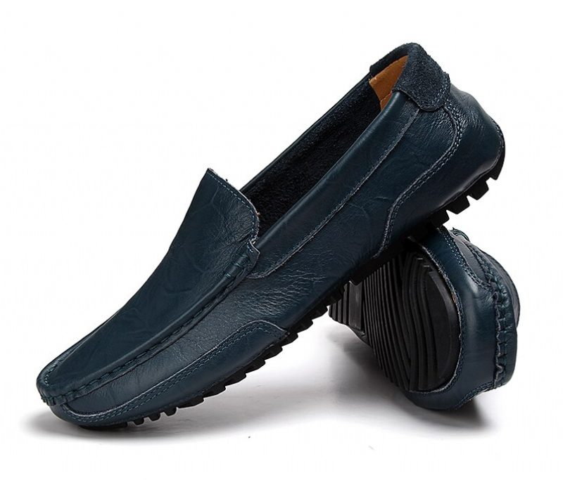 Javier Loafers Dress Sko Til Mænd - Blå