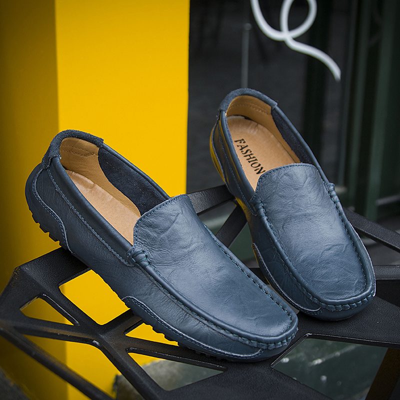 Javier Loafers Dress Sko Til Mænd - Blå