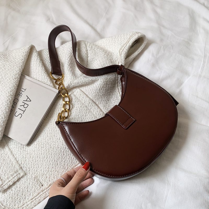 Jaxyn Crossbody-håndtaske I Læder Til Kvinder - Sort