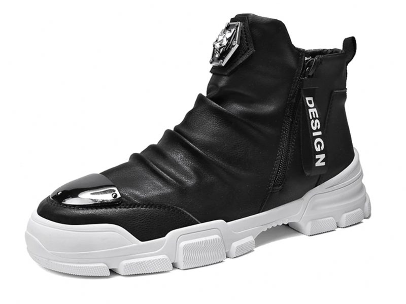 Jayden Mode Sneakers Til Mænd - Sort