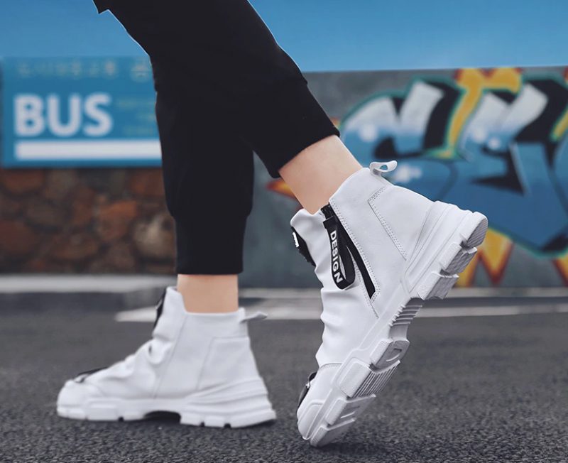 Jayden Mode Sneakers Til Mænd - Sort
