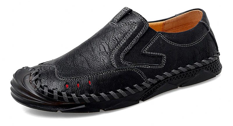 Jegger Loafers Sommersko Til Mænd - Sort