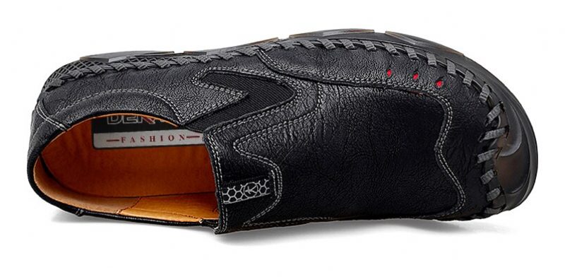 Jegger Loafers Sommersko Til Mænd - Sort