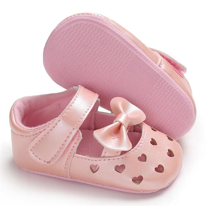 Jelind Baby Piges Flade Sko - Rød