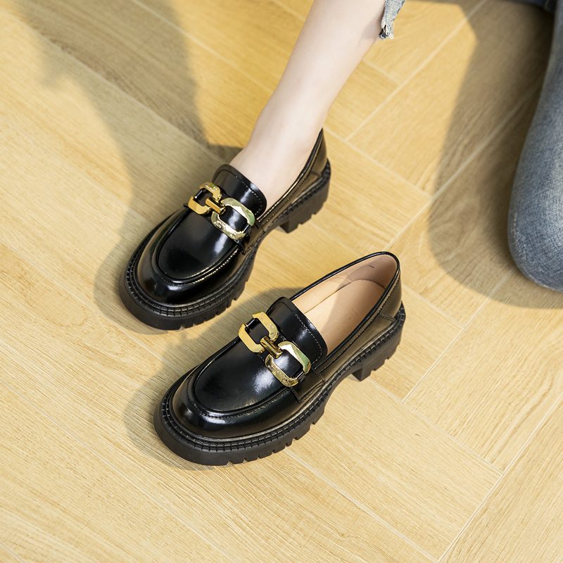 Jenny Dame Casual Loafer Sko - Sort