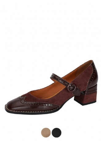 Jenny Dame Læder Pumps