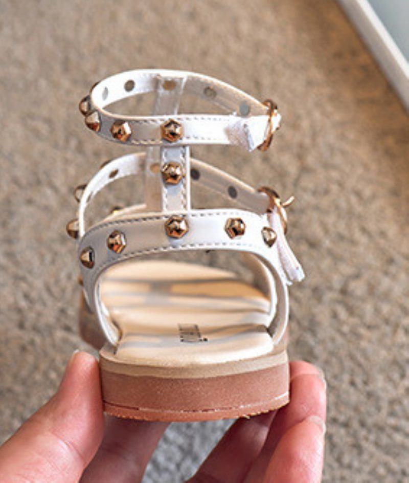 Jenny Piger Gladiator Sandal - Hvid