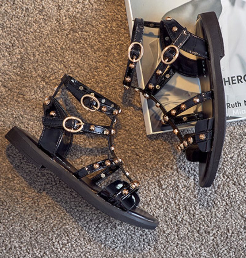 Jenny Piger Gladiator Sandal - Hvid