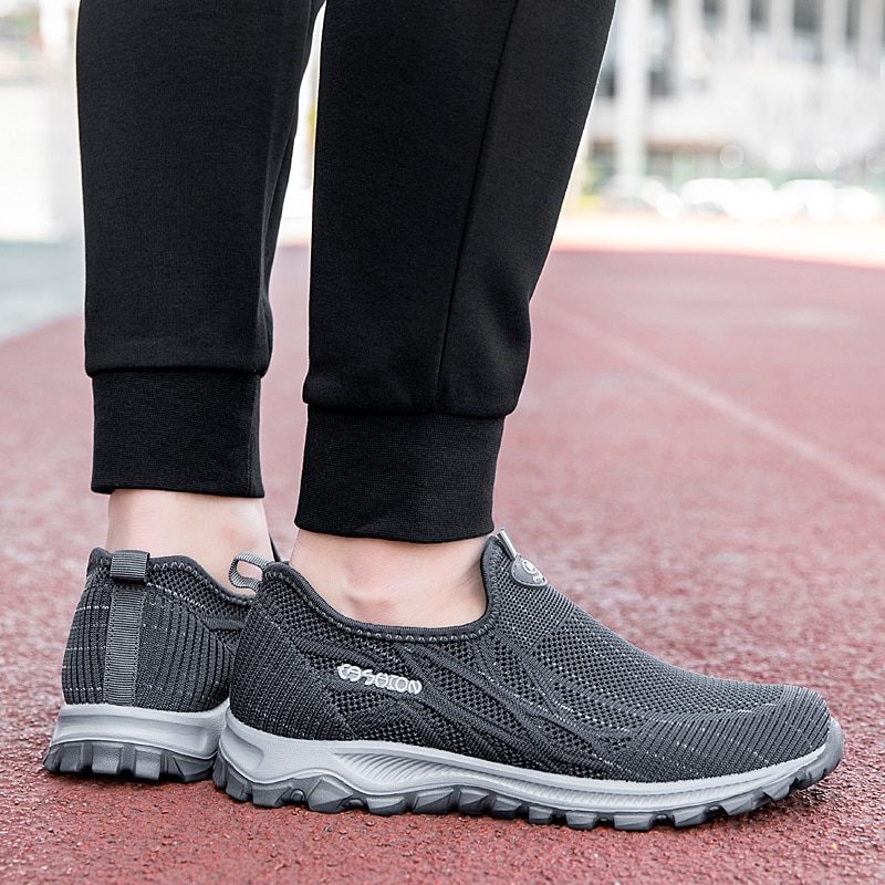 Jess Slip-on Sneakers Til Mænd - Grå