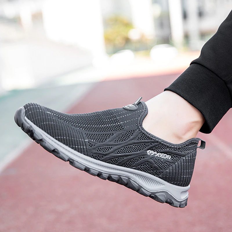 Jess Slip-on Sneakers Til Mænd - Grå
