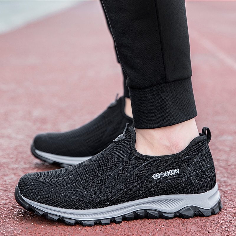 Jess Slip-on Sneakers Til Mænd - Grå